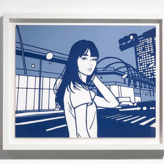 untitled（KYNE TOKYO ２）新作版画 シルクスクリーンの通販｜ラクマ