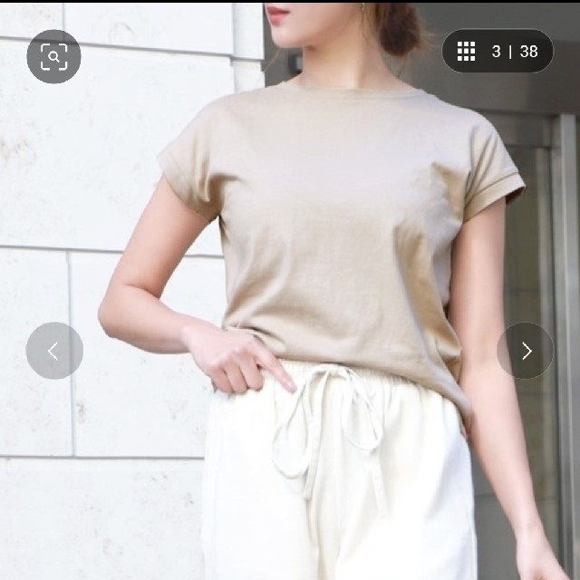 cocaフレンチスリーブtシャツ レディースのトップス(Tシャツ(半袖/袖なし))の商品写真