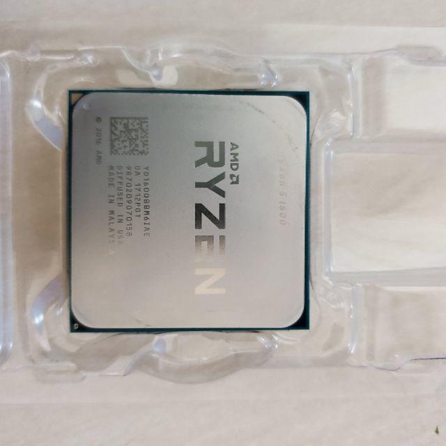 【AMD】 Ryzen 5 1600（AE） AM4 クーラー付 箱無PCパーツ