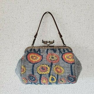 ミナペルホネン(mina perhonen)の新春sale★ハンドメイド　化粧ポーチがま口(ポーチ)