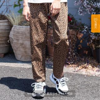 ウィゴー(WEGO)のヒョウ柄パンツ（新品未使用タグ付き）(カジュアルパンツ)