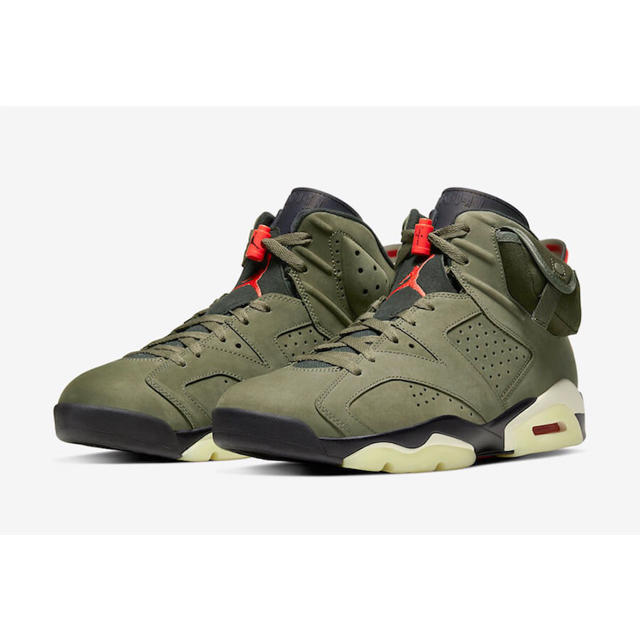 27cm美品 Nike air jordan6 travis schott