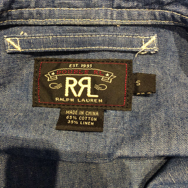 RRL(ダブルアールエル) ショールカラーデニムカバーオール(薄手