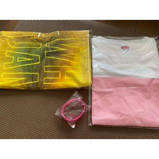 WHITE JAM タオル、Tシャツ、ラバーバンド(ミュージシャン)