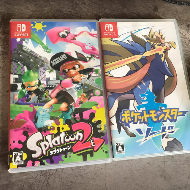 ポケモンソード　スプラトゥーン2  セット