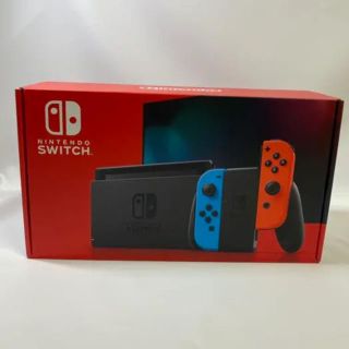 ニンテンドースイッチ(Nintendo Switch)の【新品】Nintendo Switch 本体セット ネオン 最新型モデル(家庭用ゲーム機本体)