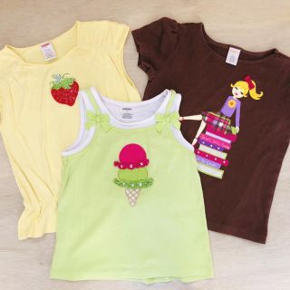 ジンボリー(GYMBOREE)のジンボリー　120~130  女の子　夏物　トップス　セット(Tシャツ/カットソー)