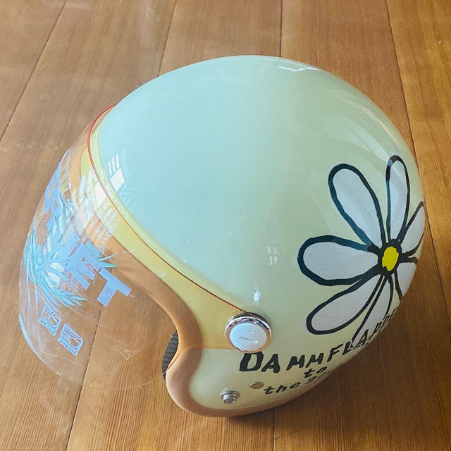 DAMMFLAPPER フラワージェットヘルメット 新品未使用