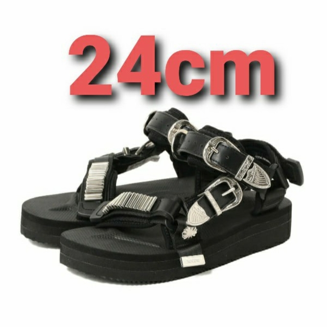 TOGA × SUICOKE メタルサンダル 27.0cm ブラック supp.in
