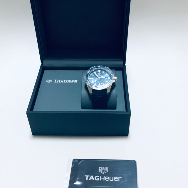 TAG Heuer(タグホイヤー)の新品 タグ・ホイヤー メンズ腕時計 アクアレーサー WAY111C.FT6155 メンズの時計(腕時計(アナログ))の商品写真