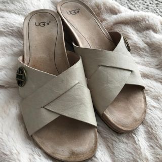 アグ(UGG)のUGG  サンダル　ミュール　23.5cm(サンダル)