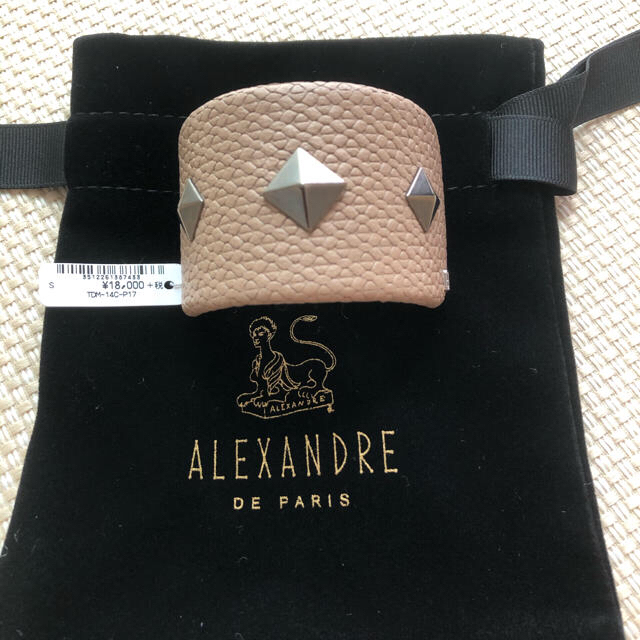 Alexandre de Paris(アレクサンドルドゥパリ)のちゅっけ様専用　新品未使用タグ付！　アレクサンドル　ドゥ　パリ　バレッタ レディースのヘアアクセサリー(バレッタ/ヘアクリップ)の商品写真