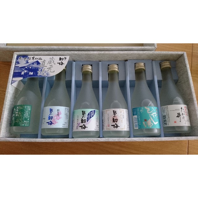 高の井酒造  越の初梅他  日本酒セット 食品/飲料/酒の酒(日本酒)の商品写真