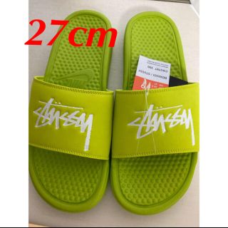 ステューシー(STUSSY)のstussy nike コラボ　27cm ナイキ　ストューシー べナッシ(サンダル)