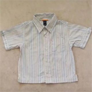 ギャップ(GAP)の【美品】Gap ストライプシャツ 90(Tシャツ/カットソー)