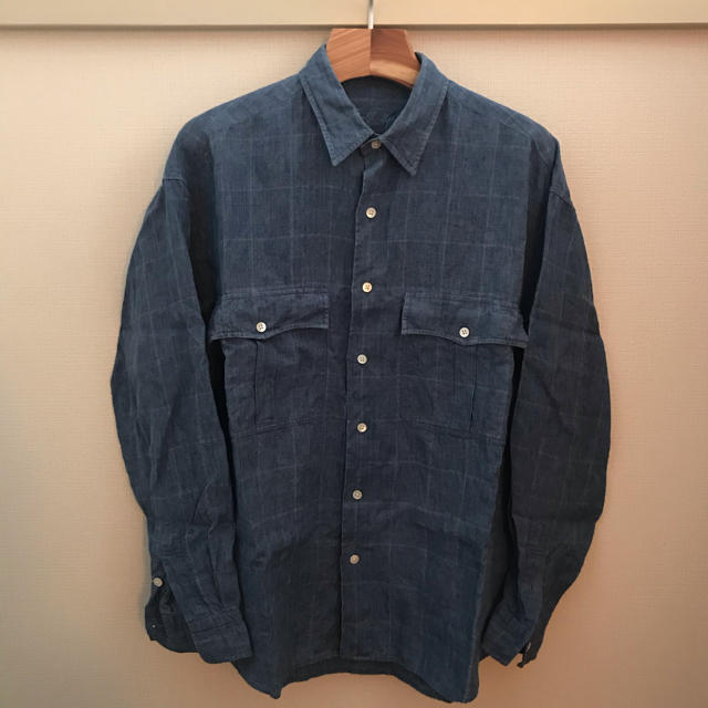 PORTER(ポーター)のPORTER CLASSIC ROLL UP LINEN CHECK SHIRT メンズのトップス(シャツ)の商品写真