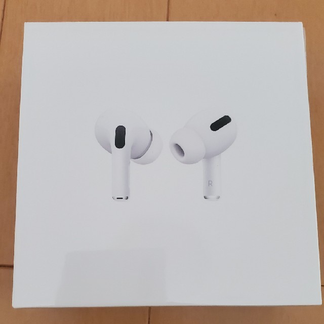 日本初の Apple MWP22J/A Pro AirPods 保証開始前 未開封 - ヘッドフォン/イヤフォン - www