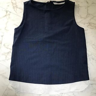 ザラ(ZARA)のZARAノースリーブシャツ(Tシャツ(半袖/袖なし))