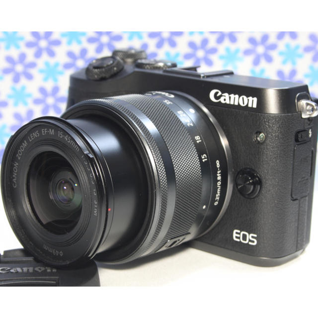 超目玉枠】 Canon - 極美品❤️Canon EOS M6❤️Wi-Fi機能搭載