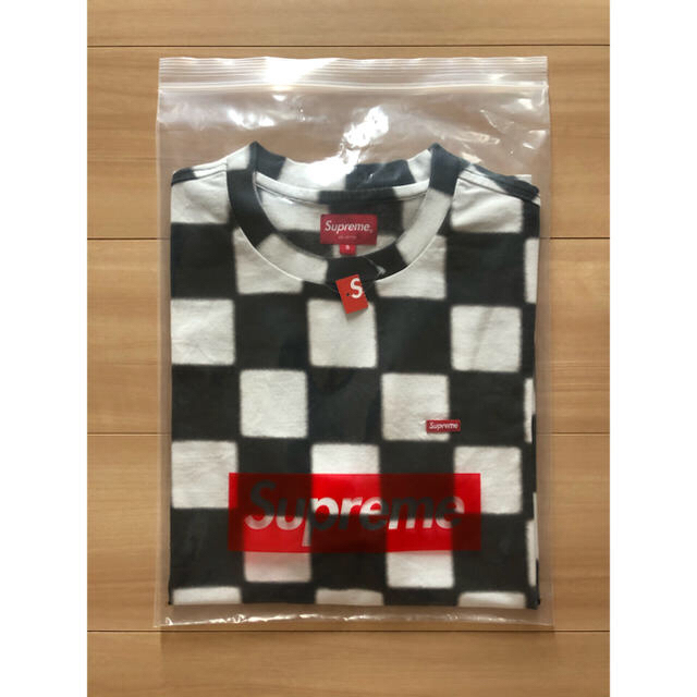 シュプリーム　チェッカー　Small Box Tee Checkerboard