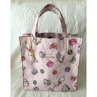 ラデュレ(LADUREE)のラデュレ♡マカロン柄トートバッグM♡(トートバッグ)