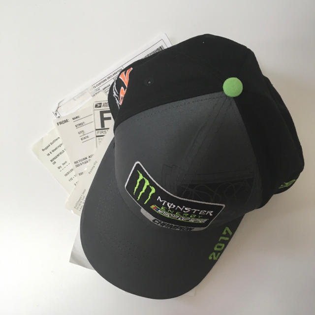 NEW ERA(ニューエラー)の国内未発売 モンスターエナジー x ニューエラ NASCARカップ キャップ メンズの帽子(キャップ)の商品写真