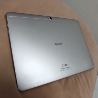 エヌティティドコモ(NTTdocomo)の【美品】docomo 10インチ d-01H (タブレット)