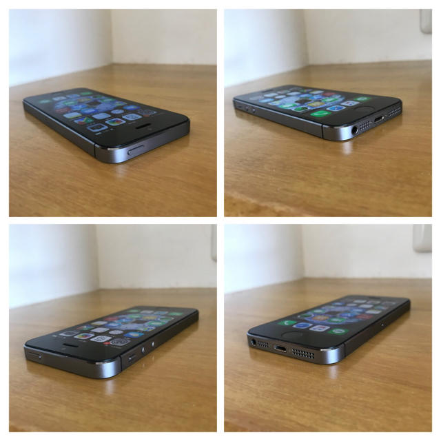 Apple(アップル)のiPhone 5s ブラック 32G スマホ/家電/カメラのスマートフォン/携帯電話(スマートフォン本体)の商品写真