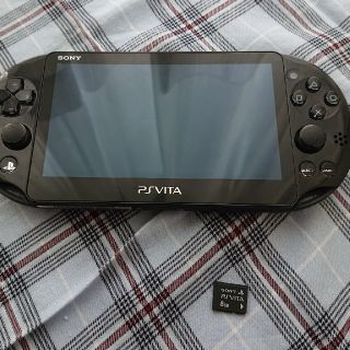 ソニー(SONY)のPS vita PCH2000 8gbメモリーつき (携帯用ゲーム機本体)