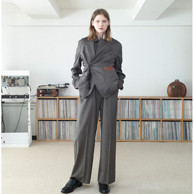 クリスマスローズ SUNSEA 20ss SNM4 DOUBLE-BREASTED JACKET
