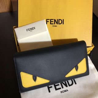 フェンディ(FENDI)の【空様専用】FENDIモンスターバッグバッグズウォレット 新品未使用(長財布)