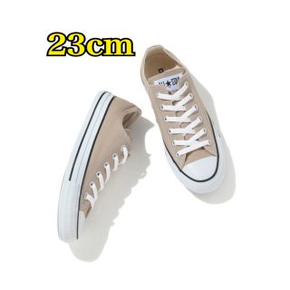 コンバース(CONVERSE)の【新品♡CONVERSE】キャンバスオールスター  スニーカー ベージュ(スニーカー)