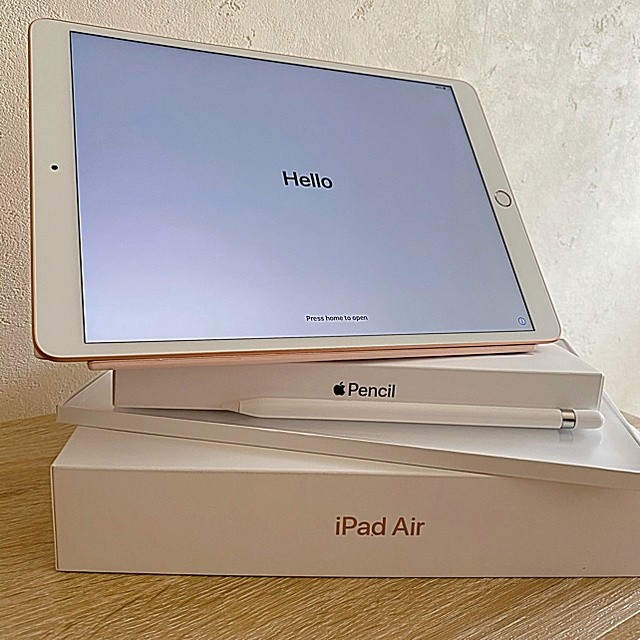 iPad(アイパッド)のiPad Air 64GB&Apple pencil&Smart Cover スマホ/家電/カメラのPC/タブレット(タブレット)の商品写真