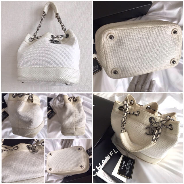 CHANEL(シャネル)のM様専用　シャネル CHANEL パイソンバッグ　ハラコバッグ　2点セット レディースのバッグ(ハンドバッグ)の商品写真