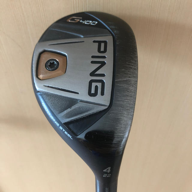 PING G400 ハイブリッド　ユーティリティ  4番(U4) 22°