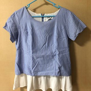 シマムラ(しまむら)のHK WORKS LONDON シフォンカットソーシャツ(カットソー(半袖/袖なし))