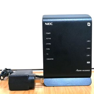 エヌイーシー(NEC)のNEC Wi-Fiルータ Aterm WG1200HS3 PA-WG1(PC周辺機器)