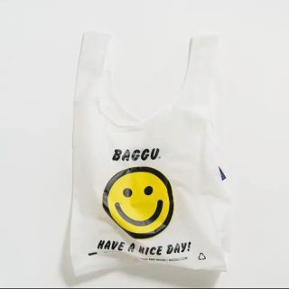 BAGGU  /  バグー　スタンダード　エコバッグ　スマイル(エコバッグ)