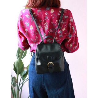 コーチ(COACH)のCOACH black backpack(リュック/バックパック)