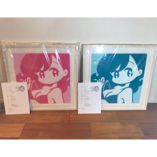 2点conix シルクスクリーン オリジナル作品 cover girl