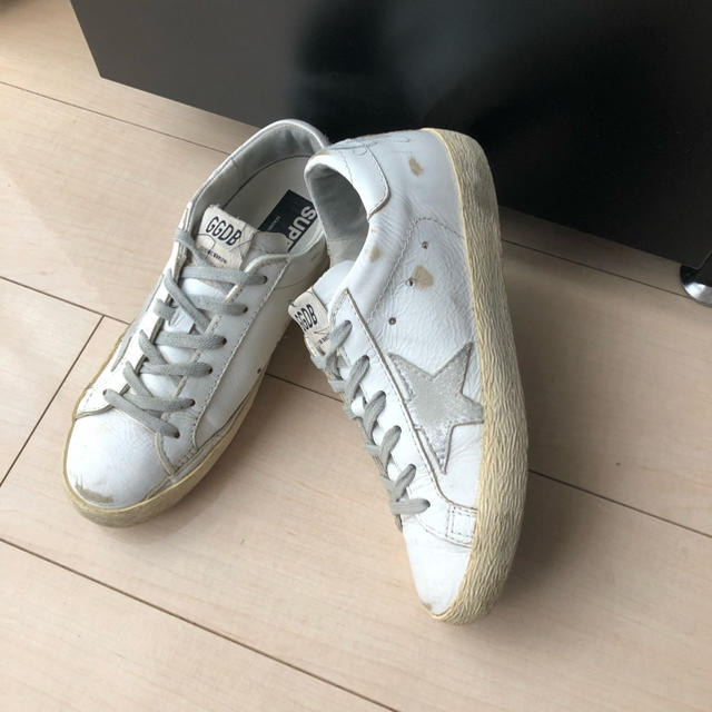 良品⭐️GOLDEN GOOSE／ゴールデングース スーパースター／スニーカーホワイトサイズ