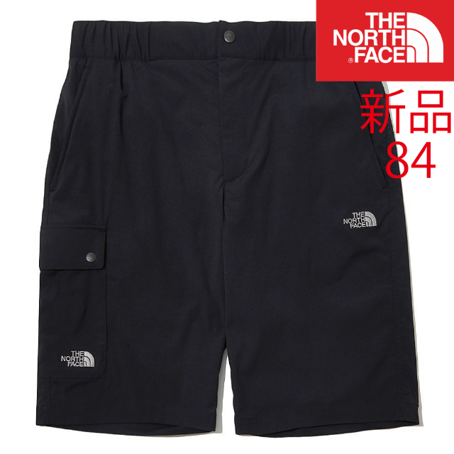 THE NORTH FACE(ザノースフェイス)の新品 新作 日本未入荷 ザ ノース フェイス ハーフパンツ ブラック サイズ84 メンズのパンツ(ショートパンツ)の商品写真