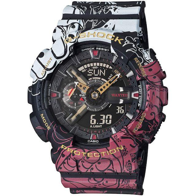 人気定番の 新品 G-SHOCK ONE PIECE GA-110JOP-1A4JＲ 腕時計(アナログ)