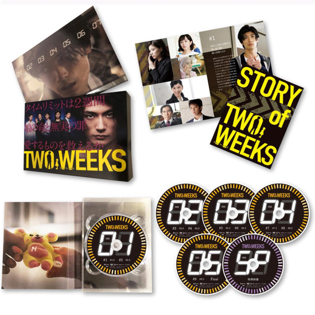 新品未開封「TWO WEEKS DVD-BOX〈6枚組〉」 三浦春馬