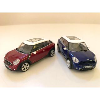 ビーエムダブリュー(BMW)のBMW MINI  ミニカー2台(ノベルティグッズ)