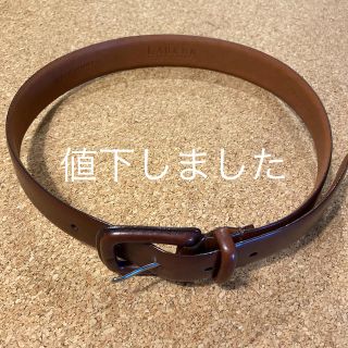 ラルフローレン(Ralph Lauren)のラルフローレン　本革ベルト　茶色　レディース(ベルト)