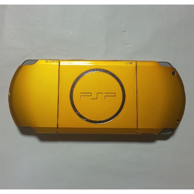 （管06）PSP-3000（黄、修理品）すぐ遊べるセット 2