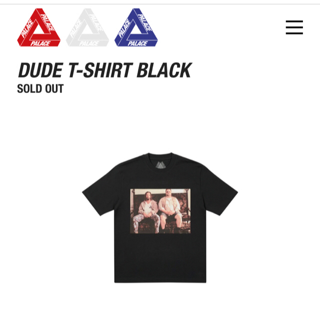 希少 L PALACE SKATEBOARDS DUDE T-SHIRTTシャツ/カットソー(半袖/袖なし)