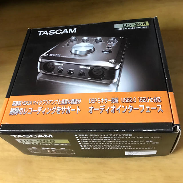 TASCAM. US-366 オーディオインターフェース