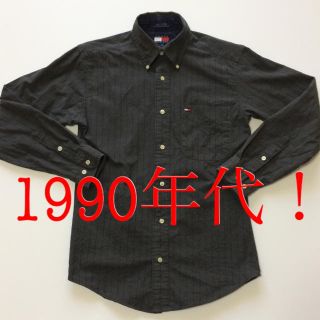 トミーヒルフィガー(TOMMY HILFIGER)のTOMMY HILFIGER トミーヒルフィガー 1990年代 古着感なしの美品(シャツ)